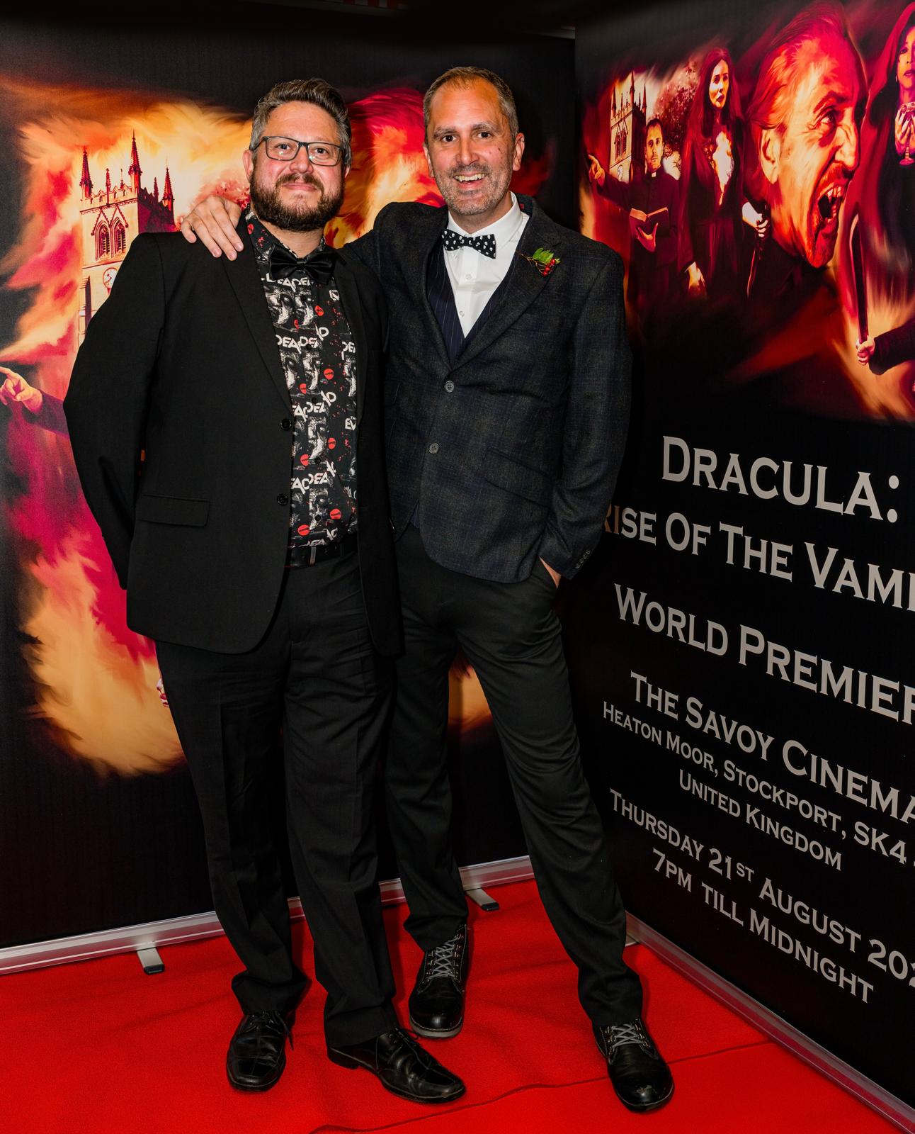 Nathan Head and Jason Impey at the premiere